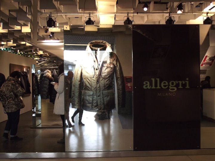 Allegri, Pitti Immagine Uomo